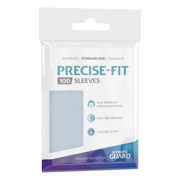 Ultimate Guard Precise-Fit Sleeves Standardgröße Transparent (100)